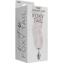 Load image into Gallery viewer, Light-up Foxy Tail Anal Plug ~ Hott Products