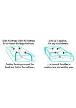 Load image into Gallery viewer, Bed Bondage Restraint kit ~ Sex & Mischief