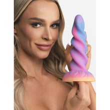 Load image into Gallery viewer, Moon Rider Glow in the Dark Unicorn Silicone Dildo ~ Creature Cocks