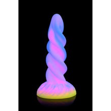 Load image into Gallery viewer, Moon Rider Glow in the Dark Unicorn Silicone Dildo ~ Creature Cocks