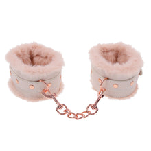 Load image into Gallery viewer, Peaches 'N Cream Fur Handcuffs ~ Sex & MIsceif