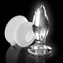 Load image into Gallery viewer, No.91 Tapered Anal Plug with Silicone Suction Base ~ Icicles
