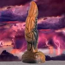 Load image into Gallery viewer, Ravager Rippled Tentacle Silicone Dildo ~ Creature Cocks XR Play Hard