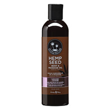 Load image into Gallery viewer, Hemp Seed Massage and Body Oil ~ Earthly Body