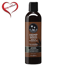 Load image into Gallery viewer, Hemp Seed Massage and Body Oil ~ Earthly Body