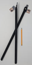 Load image into Gallery viewer, Leather Bamboo Cane ~ Bound to Please
