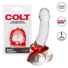 Load image into Gallery viewer, Snug Tugger Dual Support Cock Ring ~ Colt Calexotics

