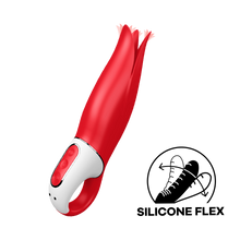 Load image into Gallery viewer, Power Flower Vibrator ~ Flaming Red ~ Satisfyer
