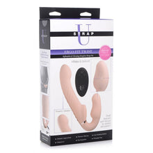 Load image into Gallery viewer, Ergo-Fit Twist Inflatable Vibrating Strapless Strap On
