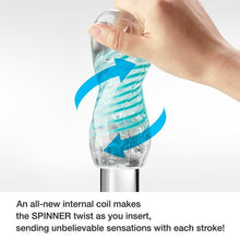 Load image into Gallery viewer, Spinner - Spiral Motion Pleasure Gear Masturbator Sleeve

