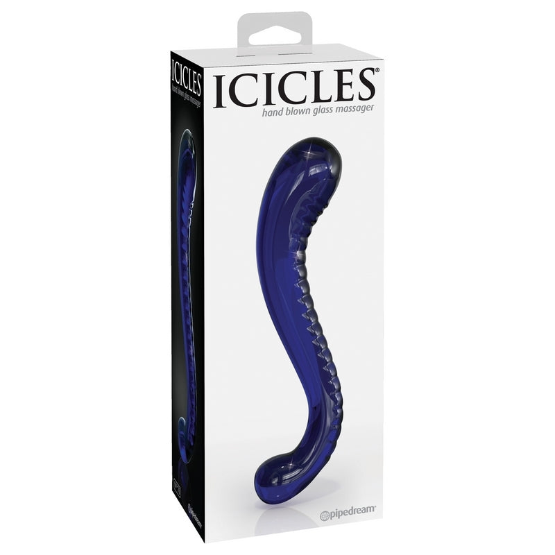 Icicles No.69 ~ Glass Textured G-spot Wand