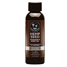 Load image into Gallery viewer, Hemp Seed Massage and Body Oil ~ Earthly Body
