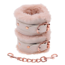 Load image into Gallery viewer, Peaches &#39;N Cream Fur Handcuffs ~ Sex &amp; MIsceif
