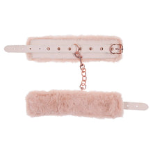 Load image into Gallery viewer, Peaches &#39;N Cream Fur Handcuffs ~ Sex &amp; MIsceif
