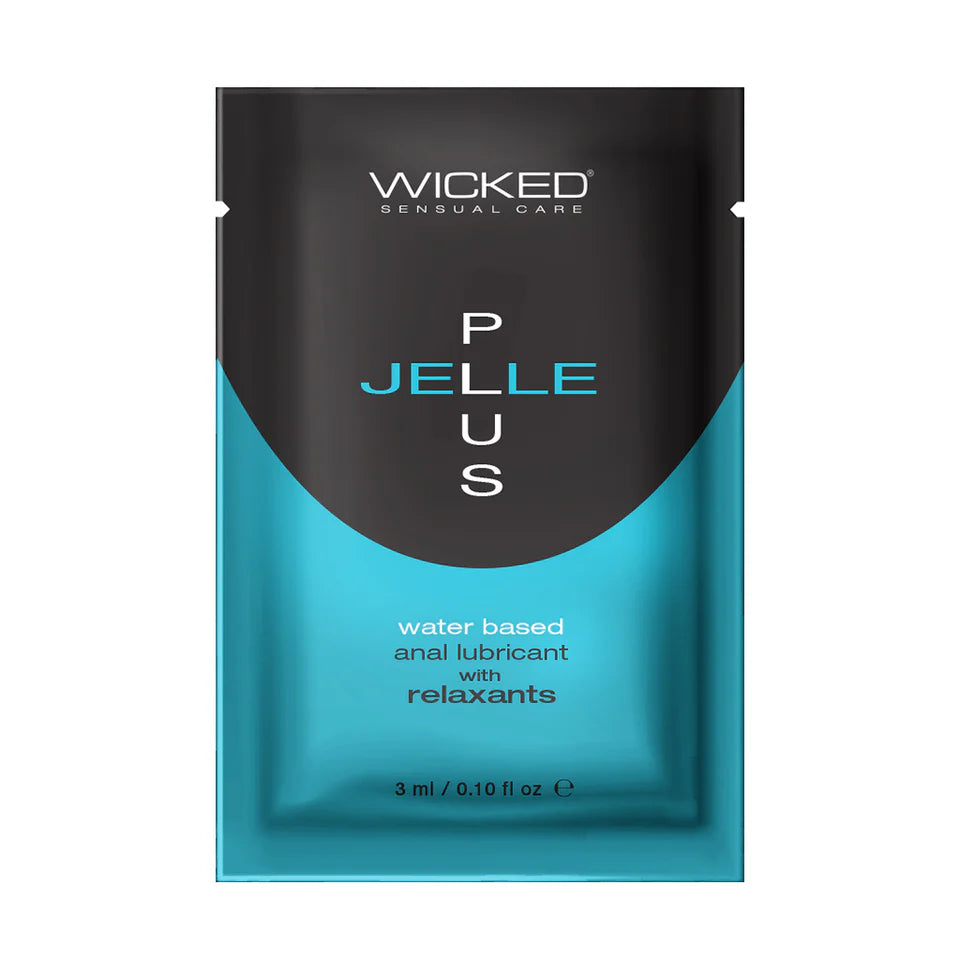 Wicked Jelle Plus ~ water based anal lubricant