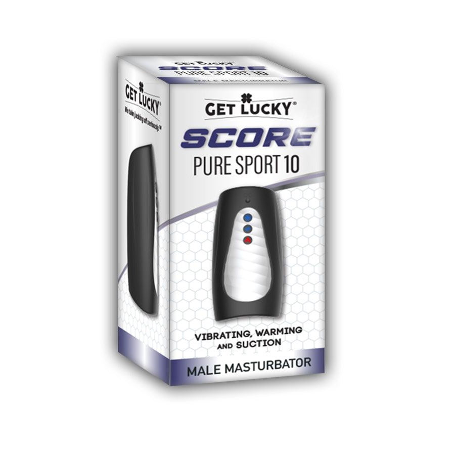 Score - Pure Sport 10 Male Masturbator: Heat Warmth Vibration Suction ~ Get Lucky