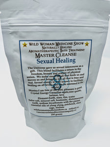 Master Cleanse ~ Sexual Healing Bath Treatment 250g ~ Wild Woman Medicine Show