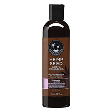 Load image into Gallery viewer, Hemp Seed Massage and Body Oil ~ Earthly Body
