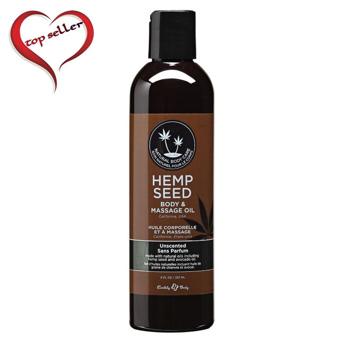 Hemp Seed Massage and Body Oil ~ Earthly Body