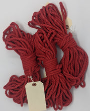 Load image into Gallery viewer, 3 strand braid solid colours cotton rope - Bondage Rope

