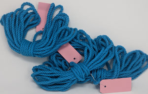 3 strand braid solid colours cotton rope - Bondage Rope