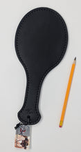 Load image into Gallery viewer, Small Round Leather Paddle
