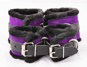 Faux Fur Cuffs (Set of 4)