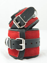 Load image into Gallery viewer, Leather Padded Suede Cuffs (Set of 4) ~ Bound to Please
