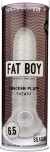Fat Boy™ 6.5" Checker Plate Sheath ~ PerfectFit