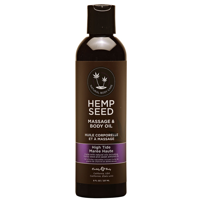 Hemp Seed Massage and Body Oil ~ Earthly Body