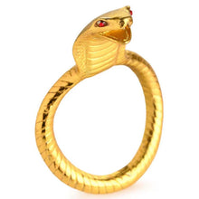 Load image into Gallery viewer, Cobra King Golden Cock Ring ~ Master Series

