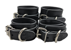 Leather Cuffs (Set of 4) ~ Bound to Please
