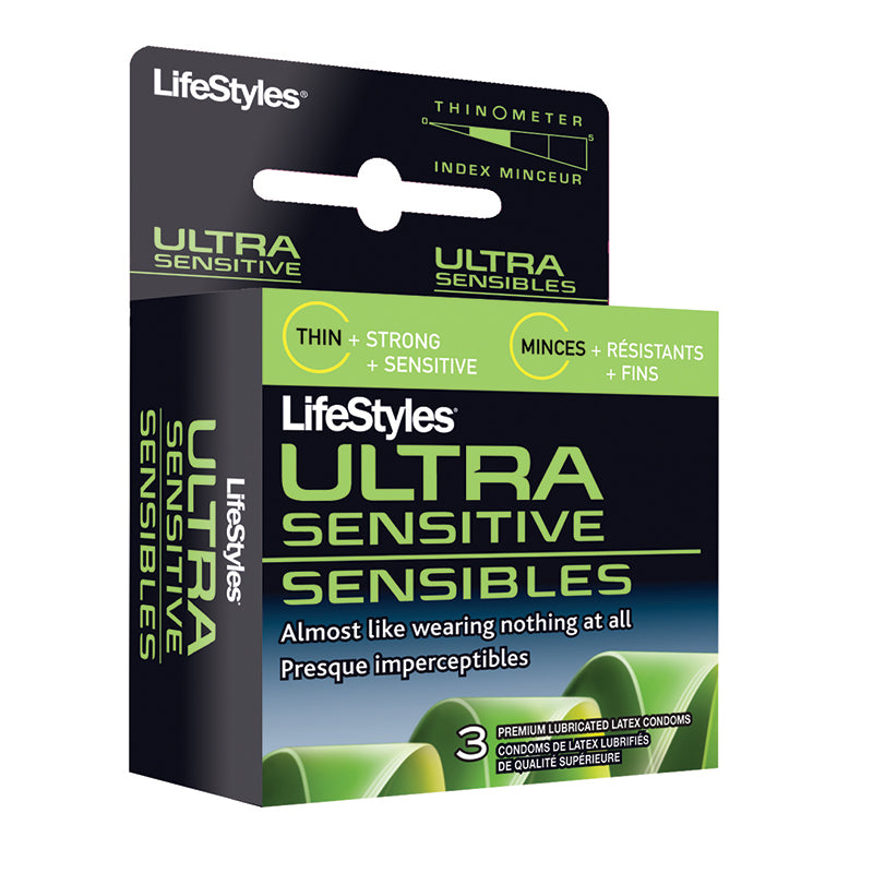 Ultra Sensitive ~ LifeStyles 3 pack