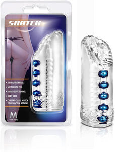 Snatch stroker sleeve clear ~ M for Men