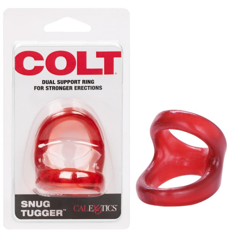 Snug Tugger Dual Support Cock Ring ~ Colt Calexotics