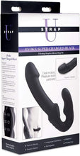 Load image into Gallery viewer, Rechargeable Vibrating Strapless Strap-on Black ~ U-Strap Evoke

