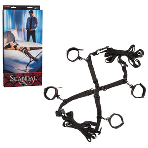 Scandal: Over the Bed Cross Restraint System ~ Calexotics